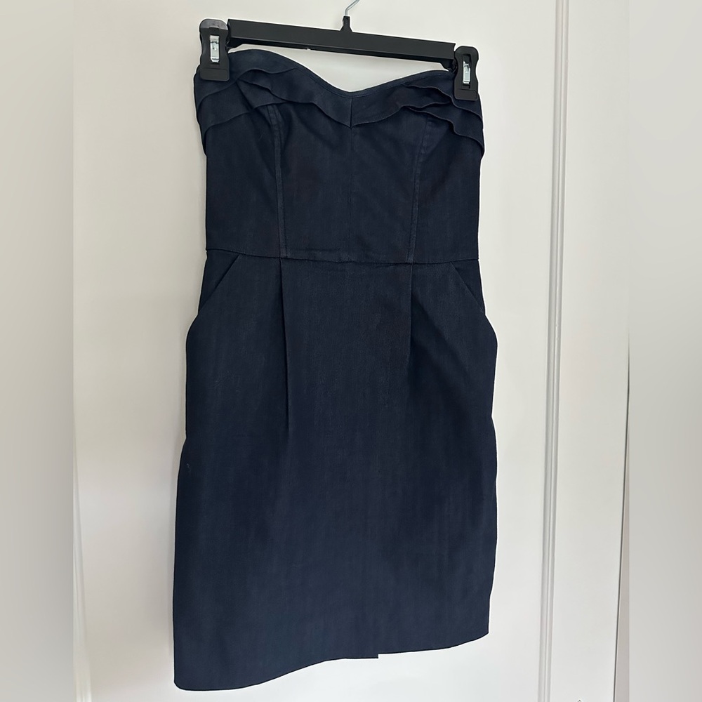 Armani Exchange Dark Denim Dress